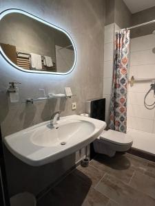 Vannituba majutusasutuses Hotel Markgraf