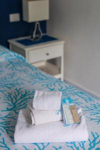 Letto o letti in una camera di Attico Panoramico
