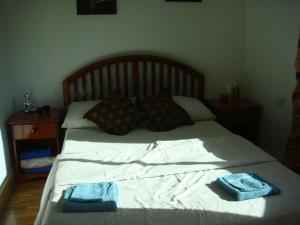 Ένα ή περισσότερα κρεβάτια σε δωμάτιο στο BregmanGuestHouse