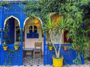 Zahrada ubytování Le Bleu House + 37 fotografií