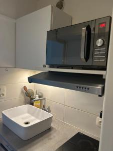 Η κουζίνα ή μικρή κουζίνα στο Chamonix Residence les Periades
