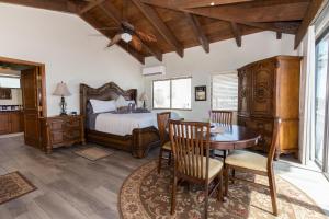 Postel nebo postele na pokoji v ubytování Casa de la Playa Barry Happy