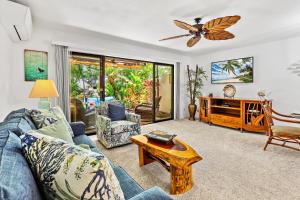 Posezení v ubytování Maui Kamaole M109