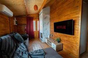 TV a/nebo společenská místnost v ubytování Ktima To Alliotiko - Lofou 2