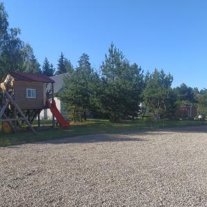 Detský kútik v ubytovaní Domek na Mazurach