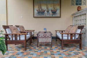 Posezení v ubytování Campuhan Guesthouse