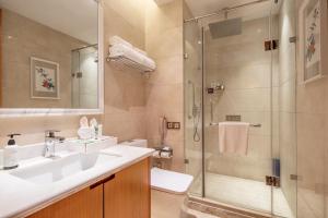 Vannituba majutusasutuses Metropolo Jinjiang Yongqing Daxing International Airport Hotel