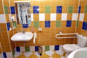 Kupatilo u objektu Hotel Loucky