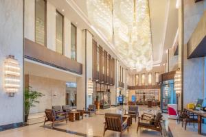 Istumisnurk majutusasutuses Metropolo Jinjiang Yongqing Daxing International Airport Hotel