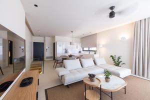 Η κουζίνα ή μικρή κουζίνα στο Ilva Suites