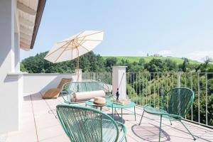 Balkón nebo terasa v ubytování ASILO in BAROLO - The apartments