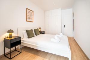 Posteľ alebo postele v izbe v ubytovaní 22CRC1039 - Exquisite apartment near the center