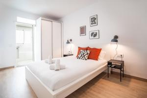 Posteľ alebo postele v izbe v ubytovaní 12CRC1038 - Big & Cozy 2bed Apartment in the city