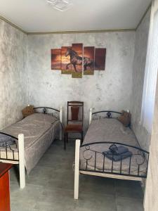 Postel nebo postele na pokoji v ubytování Robs