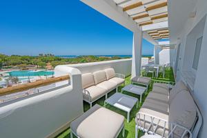 Un balcón o terraza de Punta Candor Suites