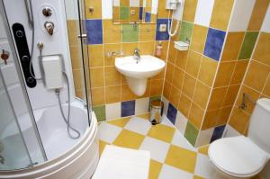 Kupatilo u objektu Hotel Loucky
