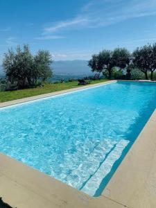 Πισίνα στο ή κοντά στο Podere Villole Toskana Chianti Apartment Firenze