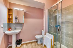 Koupelna v ubytování Moulin à Vent A01 - Studio à 200m du canal