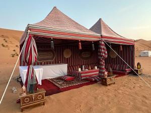 Příroda nedaleko luxury tent