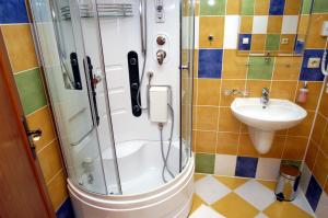 Kupatilo u objektu Hotel Loucky