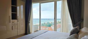 Krevet ili kreveti u jedinici u okviru objekta Randy's Seaview Studio