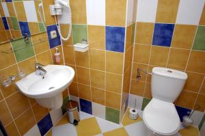 Kupatilo u objektu Hotel Loucky