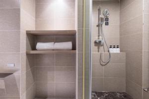 Ένα μπάνιο στο Atour Hotel Changsha Hongxing Desiqin