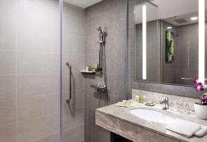 Koupelna v ubytování Hilton Garden Inn Puchong