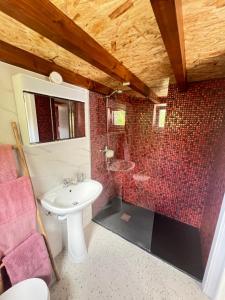 Koupelna v ubytování Estúdio acolhedor centro Vila Real