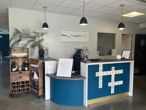 Vstupní hala nebo recepce v ubytování Hotel Caiman