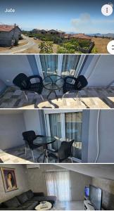 Posezení v ubytování Apartman Aeroport Podgorica