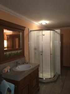 A bathroom at Haus Zudrell