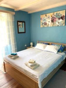 Posteľ alebo postele v izbe v ubytovaní Apartment Cacini Dvori