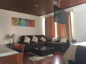 Posezení v ubytování Hotel Sogamoso Real