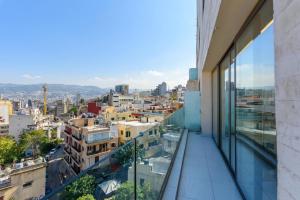 Nespecifikovaný výhled na hory nebo výhled na hory při pohledu z apartmánu