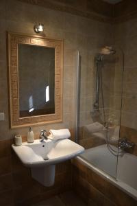 Koupelna v ubytování Apartament Madera Polna