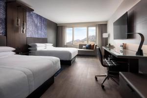 Postelja oz. postelje v sobi nastanitve Boulder Marriott