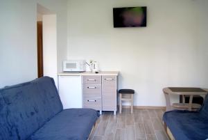 Televízia a/alebo spoločenská miestnosť v ubytovaní Rega pokoje