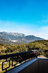 Nespecifikovaný výhled na hory nebo výhled na hory při pohledu z apartmánu