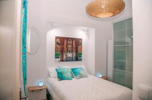 Postel nebo postele na pokoji v ubytování Apartamento en pleno centro historico