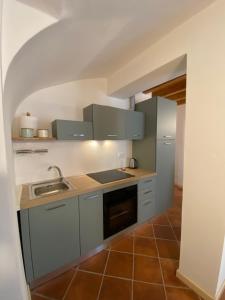 Una cocina o cocineta en La casa di Balto