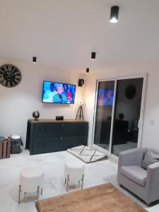 TV o dispositivi per l'intrattenimento presso Villa Bellevue