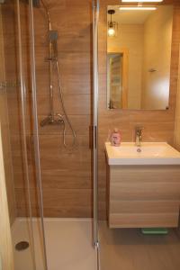 Kúpeľňa v ubytovaní Apartment Jerzmanowskiego Krakow