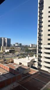 a view of a city from a building at Cullinan Brasilia - Fabuloso apartamento da REDE PREMIUM 05 in Brasilia