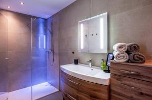 Koupelna v ubytování Marios Appartement