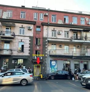 Hoone, kus hostel asub