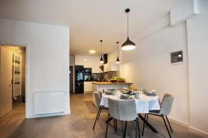 Kuchyň nebo kuchyňský kout v ubytování Apartman Oleandar