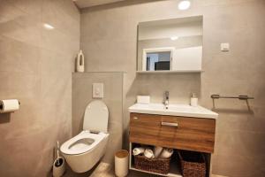 Koupelna v ubytování Apartman Oleandar