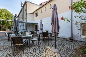 Patio nebo venkovní prostory v ubytování Gästezimmer - Meißen