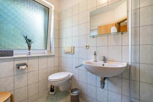 Koupelna v ubytování Gästezimmer - Meißen